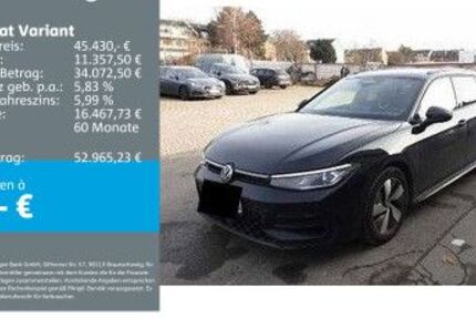 VW Passat Variant 11.943 km 45.430 &euro; Rottweil 78628