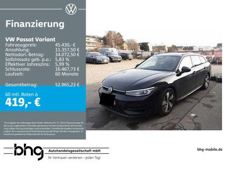 VW Passat Variant 11.943 km 45.430 &euro; Rottweil 78628