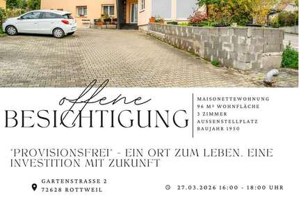 Wohnung Rottweil / Feckenhausen Feckenhausen - 3 Zimmer, 96 m&sup2;, 199.000&euro; | Angebot:25284950