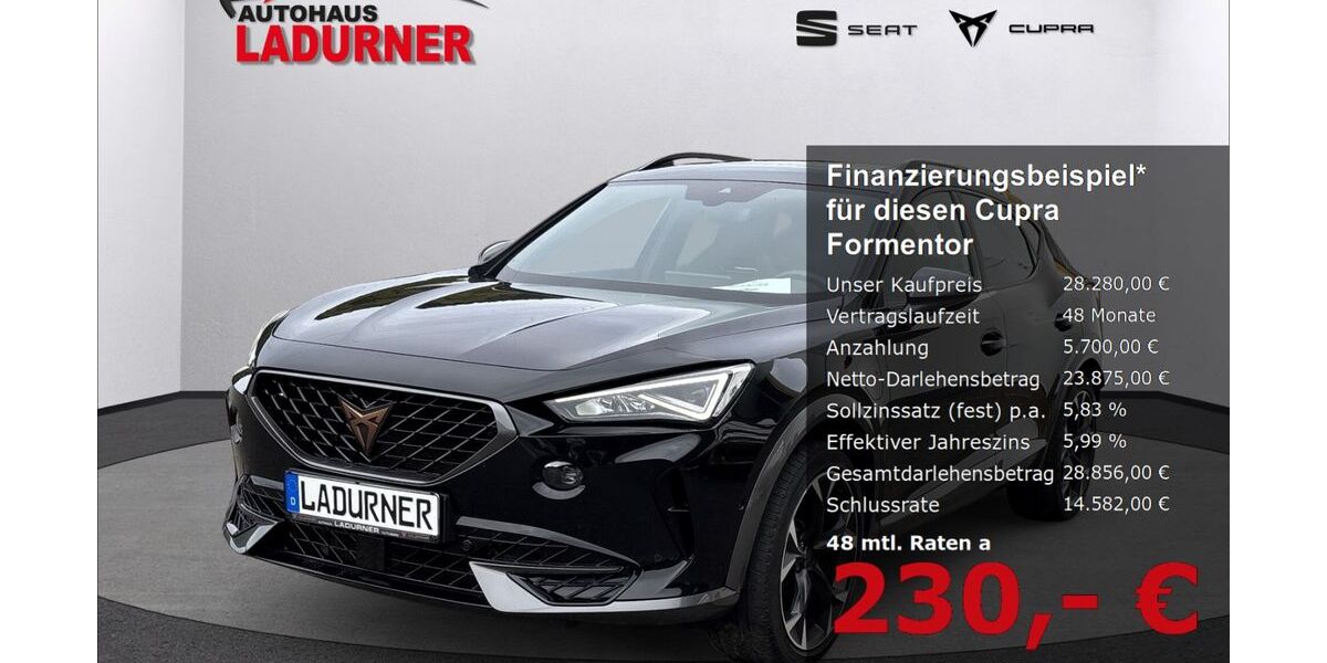 Cupra Formentor 97.600 km 28.280 &euro; Tuttlingen 78532