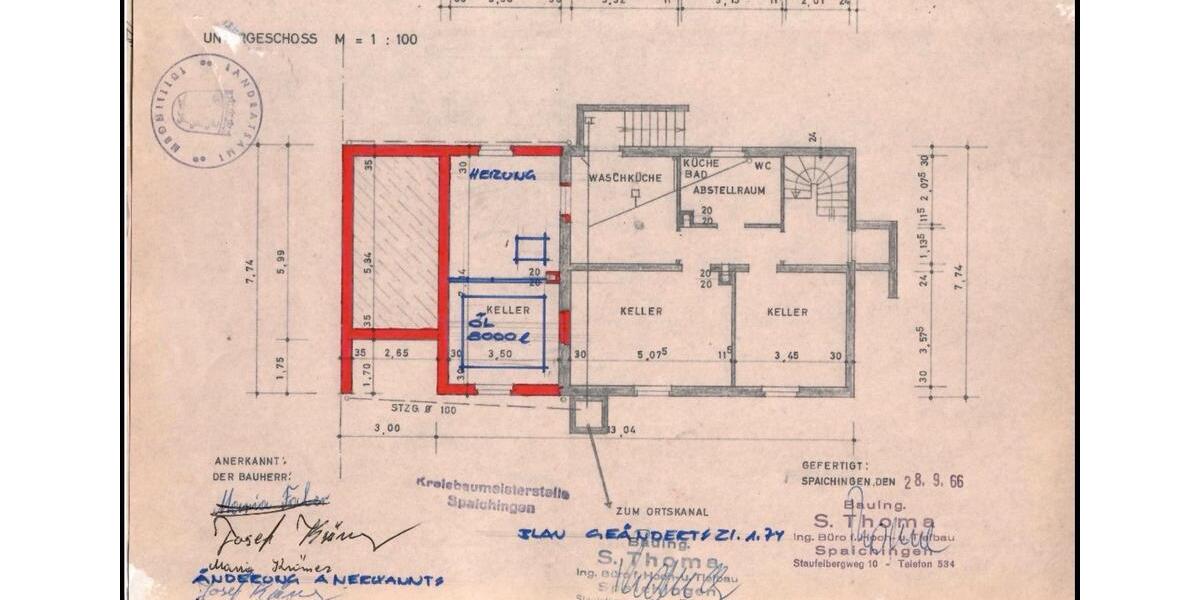 Einfamilienhaus Gosheim - 9 Zimmer, 160 m&sup2;, 360.000&euro; | Angebot:23383841