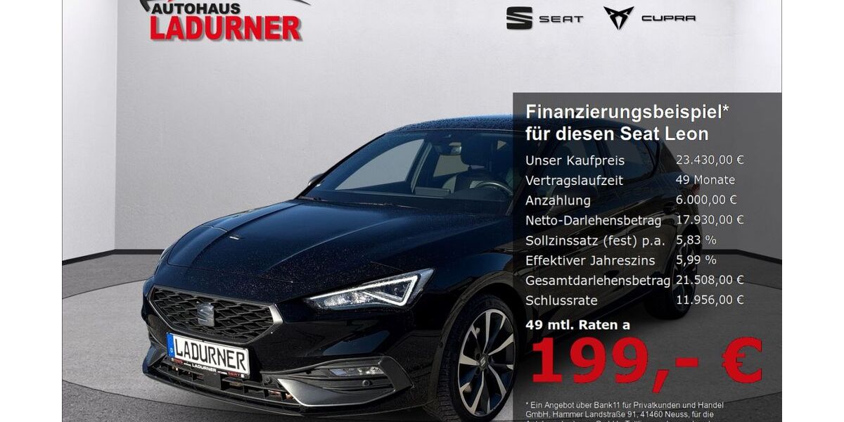 Seat Leon 57.500 km 23.430 &euro; Tuttlingen 78532