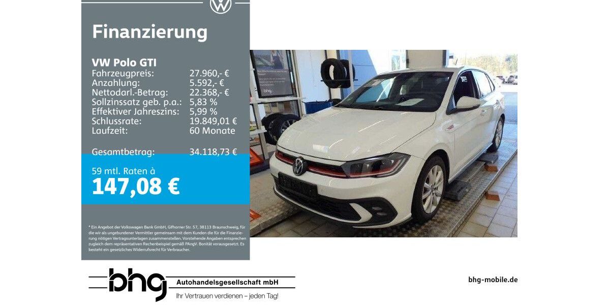 VW Polo 21.224 km 27.960 &euro; Rottweil 78628