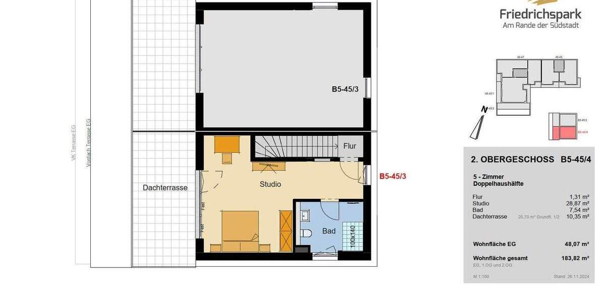 Mehrfamilienhaus, Wohnhaus Villingen-Schwenningen Villingen - 5 Zimmer, 184 m&sup2;, 866.200&euro; | Angebot:25701429