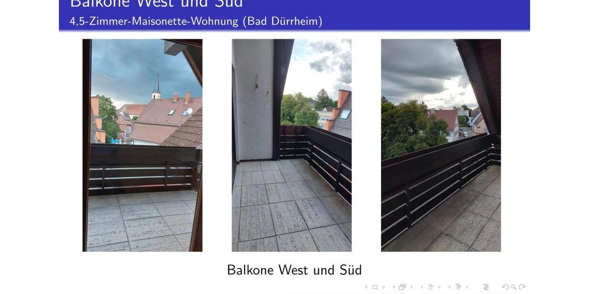 Maisonettenwohnung Bad Dürrheim - 4.5 Zimmer, 148 m&sup2;, 335.000&euro; | Angebot:24652716