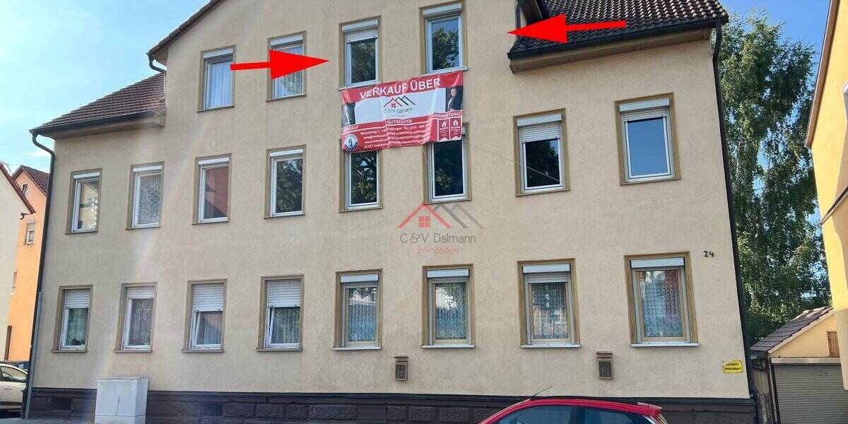 Etagenwohnung Tuttlingen - 2 Zimmer, 60 m&sup2;, 84.000&euro; | Angebot:25770899