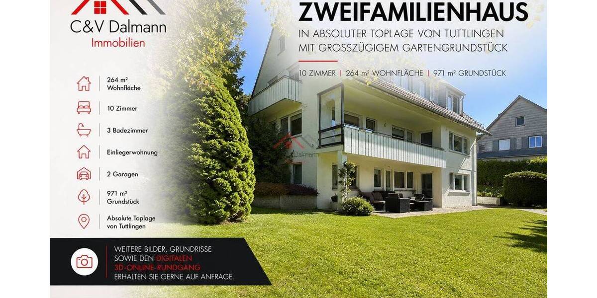 Mehrfamilienhaus, Wohnhaus Tuttlingen - 1 Zimmer, 264 m&sup2;, 779.000&euro; | Angebot:26816242
