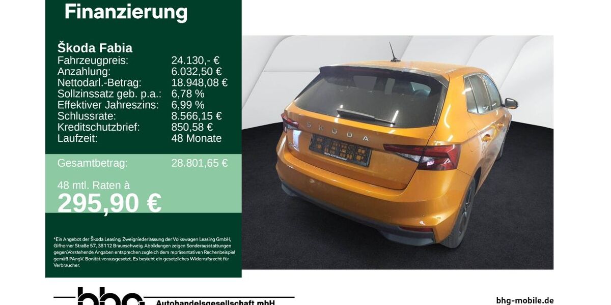 Skoda Fabia 4.999 km 24.130 &euro; Rottweil 78628