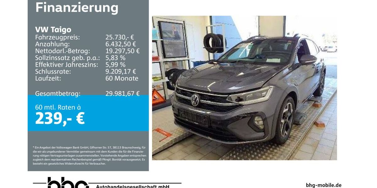 VW Taigo 10.313 km 25.730 &euro; Rottweil 78628