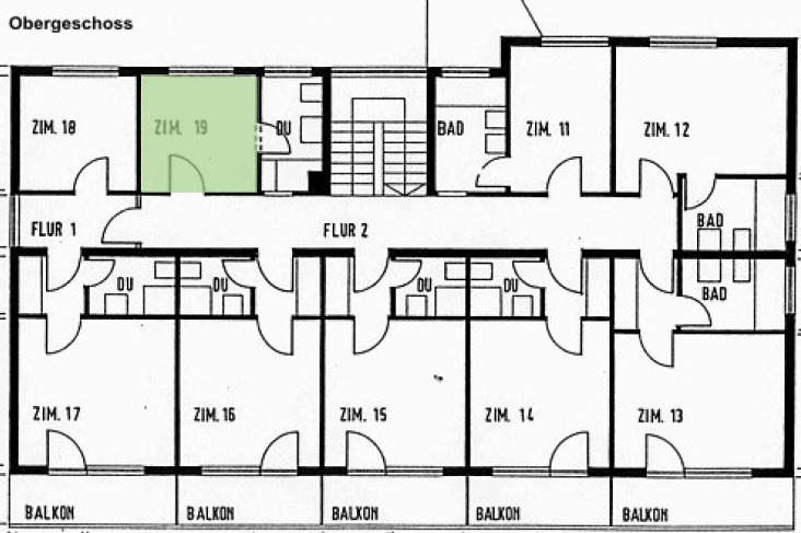 Etagenwohnung Furtwangen im Schwarzwald Stadtgebiet - 350&euro; | Angebot:25775652