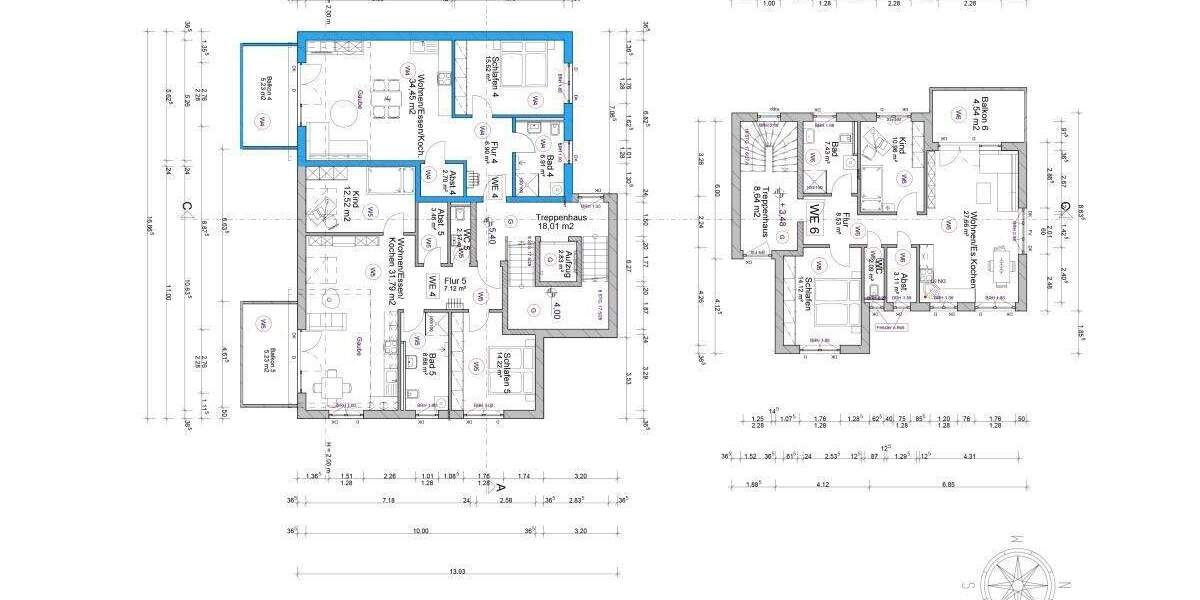 Etagenwohnung Villingen-Schwenningen Marbach - 2 Zimmer, 71 m&sup2;, 308.000&euro; | Angebot:25695907