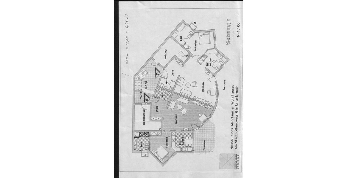 Erdgeschoßwohnung Unterkirnach - 2.5 Zimmer, 80 m&sup2;, 720&euro; | Angebot:25855230