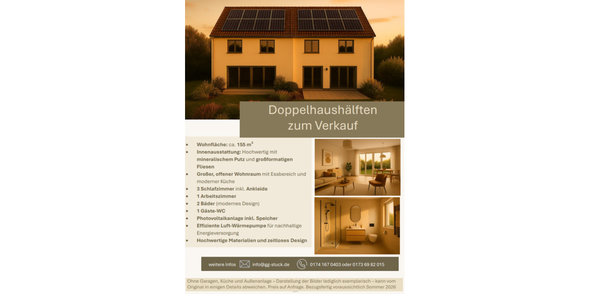 Doppelhaushälfte Fluorn-Winzeln Winzeln - 5 Zimmer, 155 m&sup2;, 510.000&euro; | Angebot:25292970