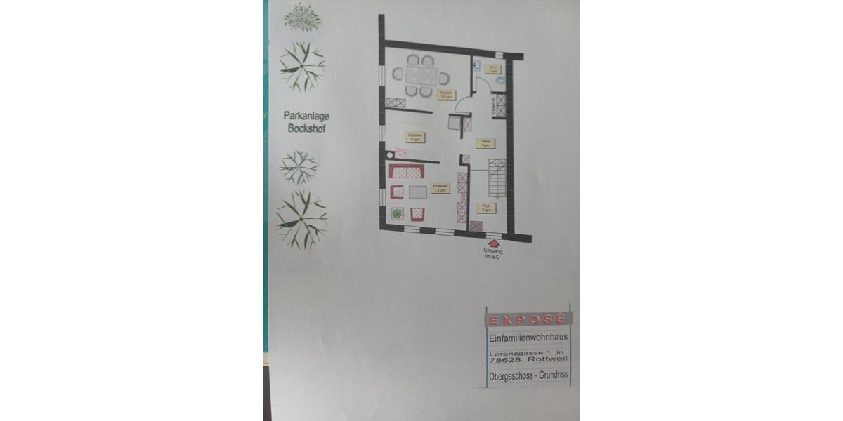 Einfamilienhaus Rottweil - 4 Zimmer, 83 m&sup2;, 650&euro; | Angebot:26648386