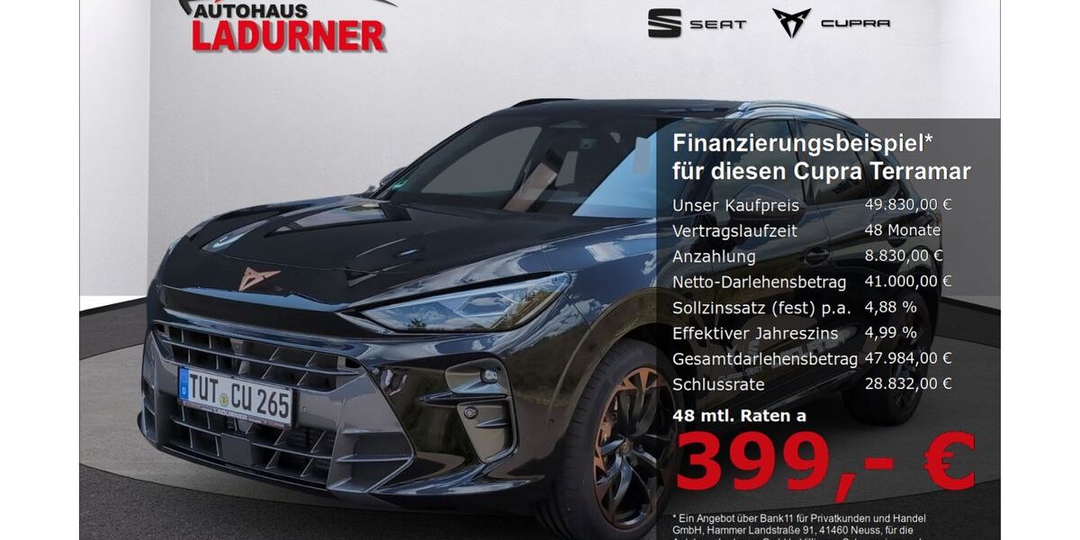 Cupra Terramar 17.950 km 49.830 &euro; Villingen-Schwenningen 78052