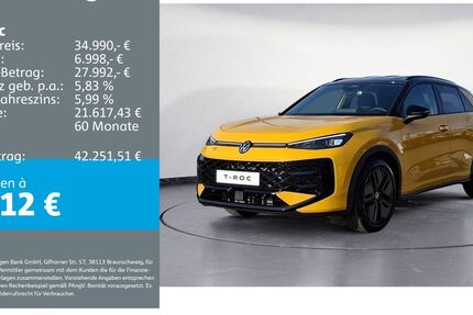 VW T-Roc 9.514 km 34.990 &euro; Rottweil 78628
