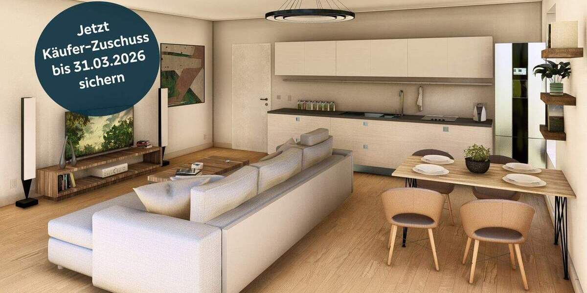 Etagenwohnung Titisee-Neustadt Neustadt - 4 Zimmer, 98 m&sup2;, 549.000&euro; | Angebot:25704909