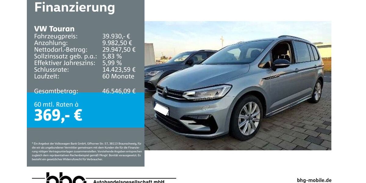 VW Touran 19.847 km 39.930 &euro; Rottweil 78628