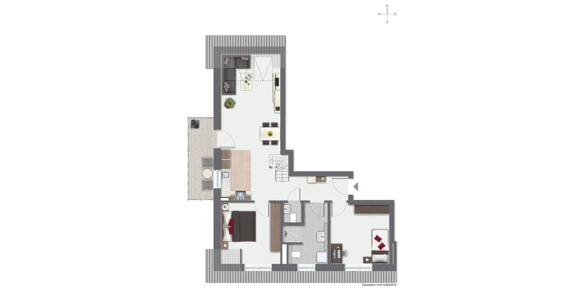 Etagenwohnung Villingendorf - 3 Zimmer, 87 m&sup2;, 395.000&euro; | Angebot:25683334