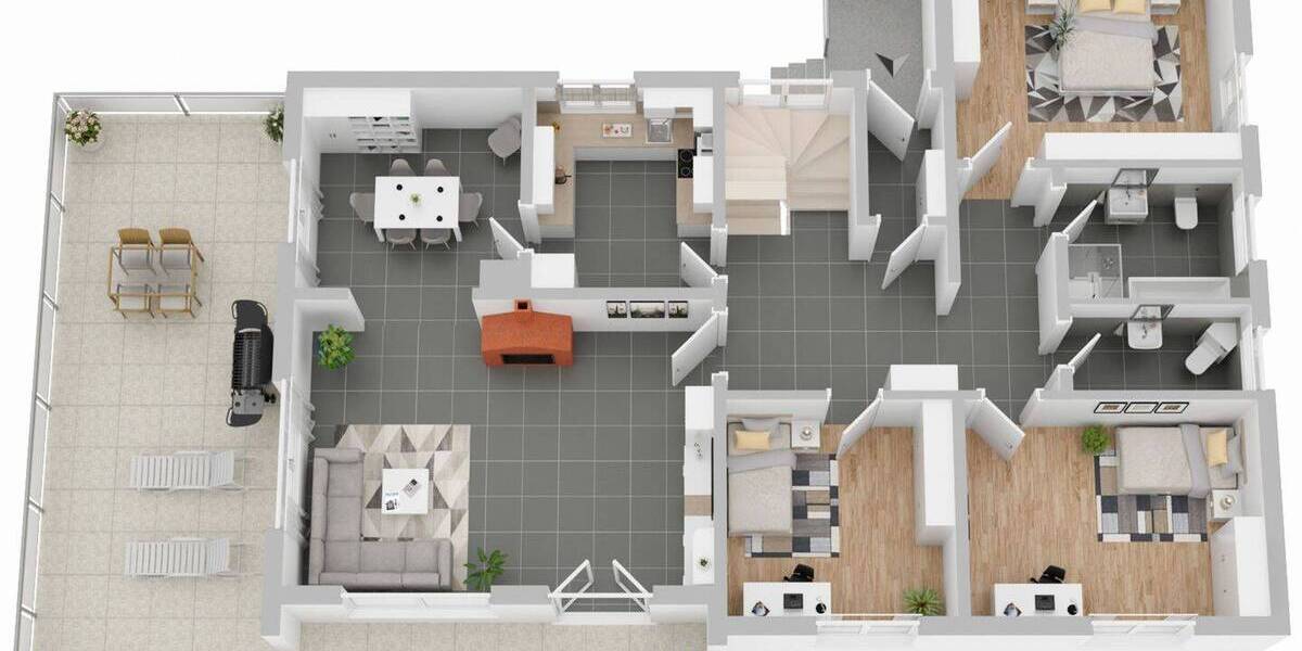 Einfamilienhaus Niedereschach-Kappel Kappel - 4 Zimmer, 123 m&sup2;, 374.000&euro; | Angebot:26686471