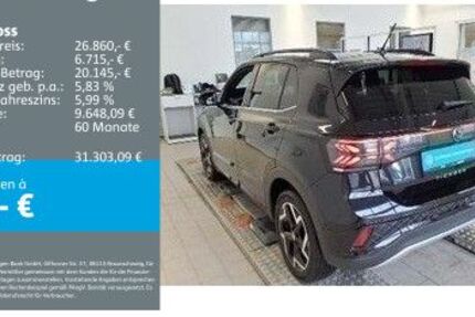VW T-Cross 6.852 km 26.860 &euro; Rottweil 78628