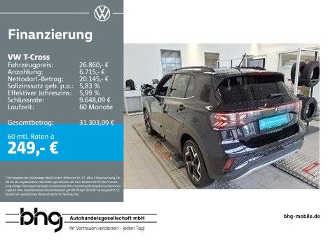 VW T-Cross 6.852 km 26.860 &euro; Rottweil 78628