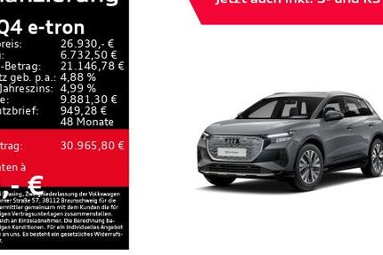 Audi Q4 e-tron 30.390 km 26.930 &euro; Rottweil 78628