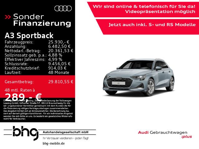 Audi A3 5.149 km 25.930 &euro; Rottweil 78628