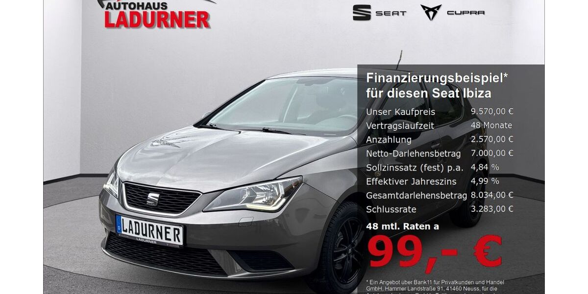Seat Ibiza 73.950 km 9.570 &euro; Tuttlingen 78532