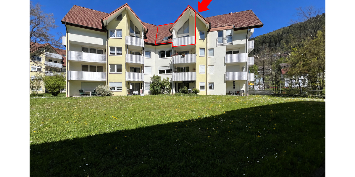 Etagenwohnung Schramberg - 4 Zimmer, 108 m&sup2;, 289.000&euro; | Angebot:26572602