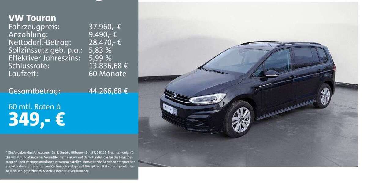 VW Touran 28.614 km 37.960 &euro; Rottweil 78628
