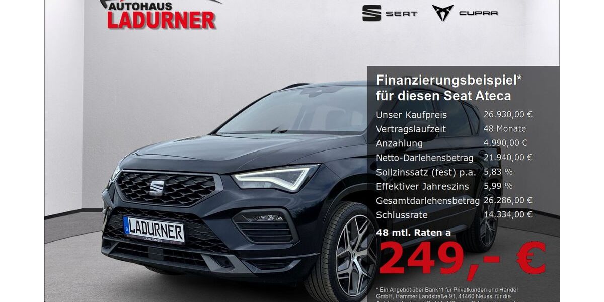 Seat Ateca 63.950 km 26.930 &euro; Villingen-Schwenningen 78052