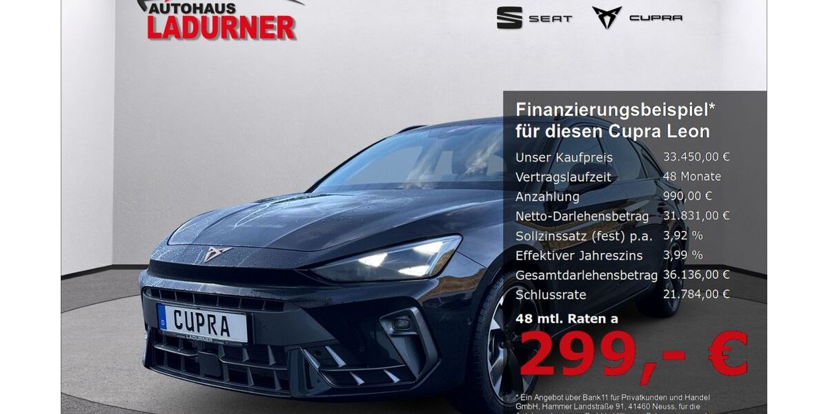 Cupra Leon 7.400 km 33.450 &euro; Villingen-Schwenningen 78052