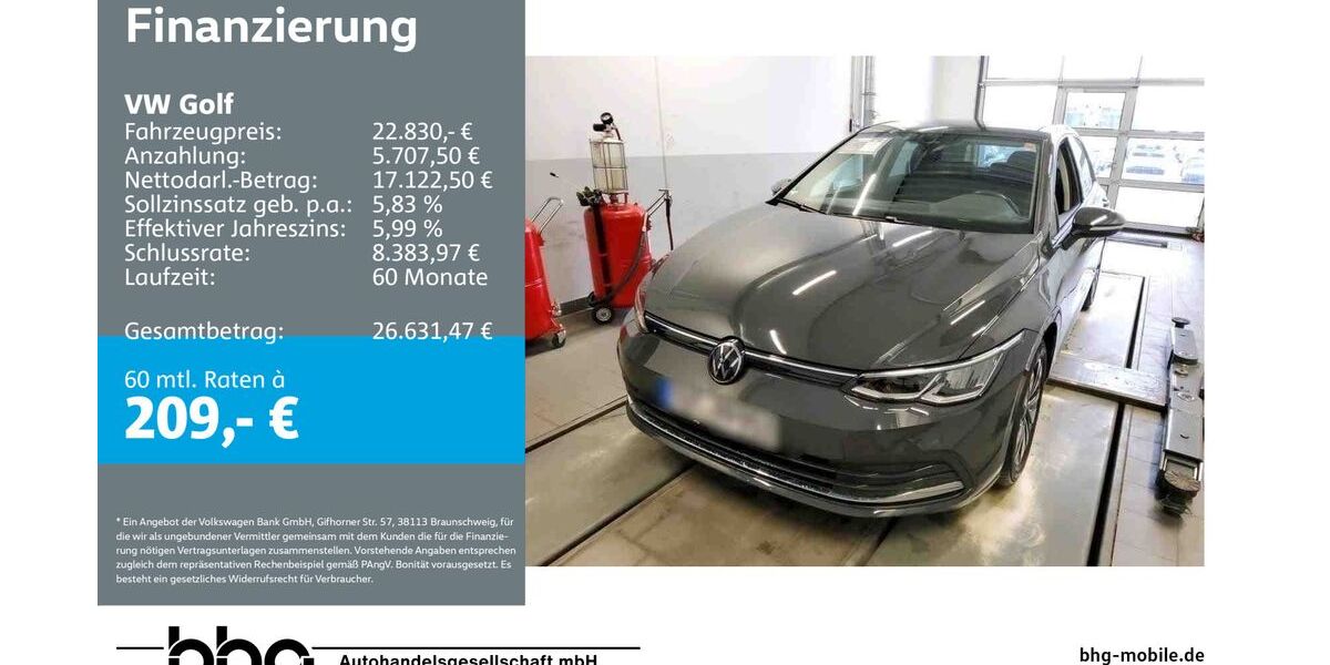 VW Golf 17.524 km 22.830 &euro; Rottweil 78628