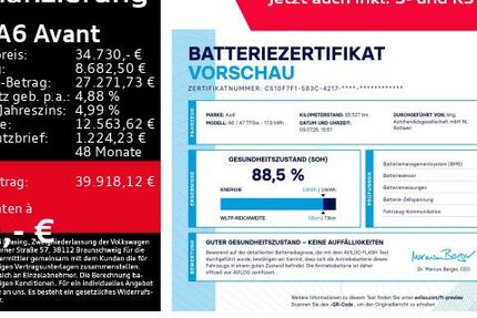 Audi A6 85.527 km 34.730 &euro; Rottweil 78628