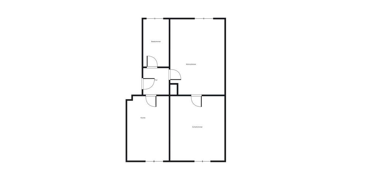 Etagenwohnung Villingen-Schwenningen Schwenningen - 2 Zimmer, 47 m&sup2;, 514&euro; | Angebot:25887874