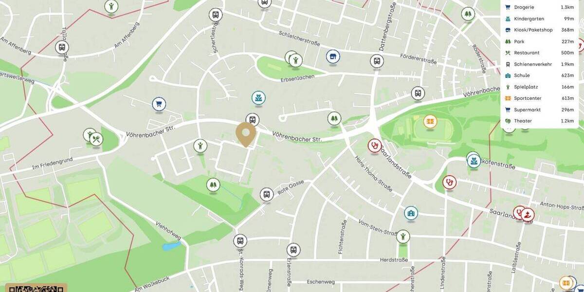 Etagenwohnung Villingen-Schwenningen Villingen - 3 Zimmer, 88 m&sup2;, 375.000&euro; | Angebot:26017138