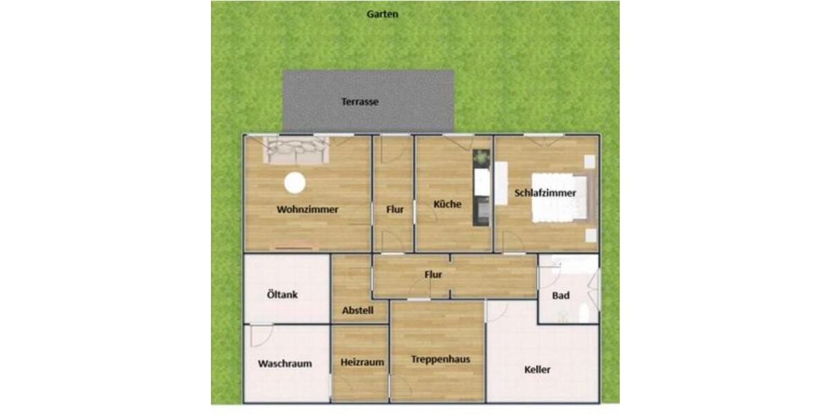 Etagenwohnung Aichhalden - 2.5 Zimmer, 66 m&sup2;, 600&euro; | Angebot:25483468