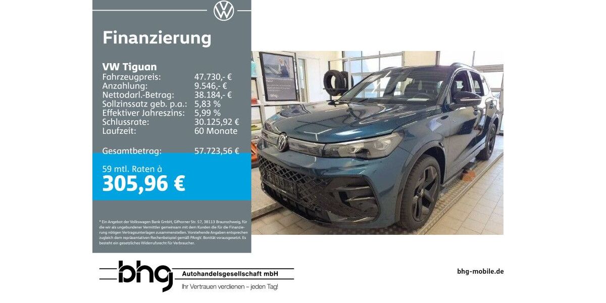 VW Tiguan 17.572 km 47.730 &euro; Rottweil 78628