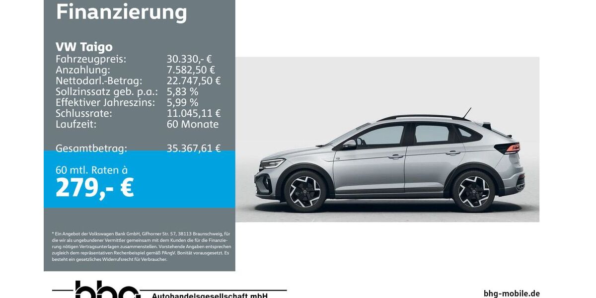 VW Taigo 16.787 km 30.330 &euro; Rottweil 78628