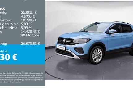 VW T-Cross 7.406 km 22.430 &euro; Rottweil 78628