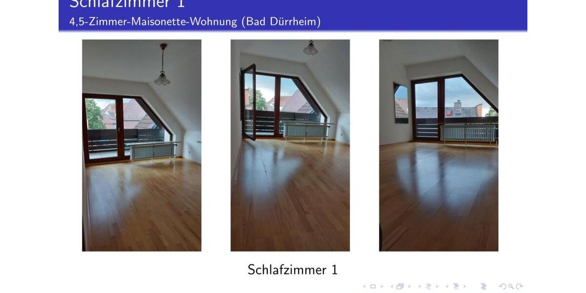 Maisonettenwohnung Bad Dürrheim - 4.5 Zimmer, 148 m&sup2;, 335.000&euro; | Angebot:24652716