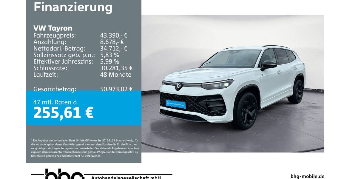 VW Tayron 13.785 km 43.390 &euro; Rottweil 78628