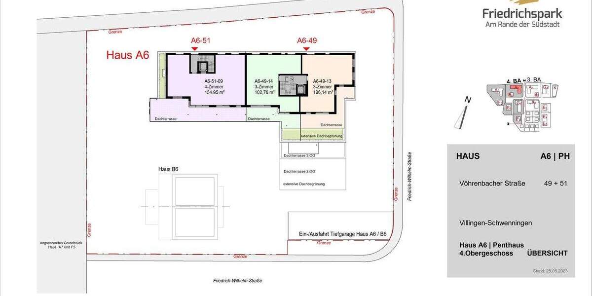 Etagenwohnung Villingen-Schwenningen Villingen - 4 Zimmer, 155 m&sup2;, 864.150&euro; | Angebot:25746132
