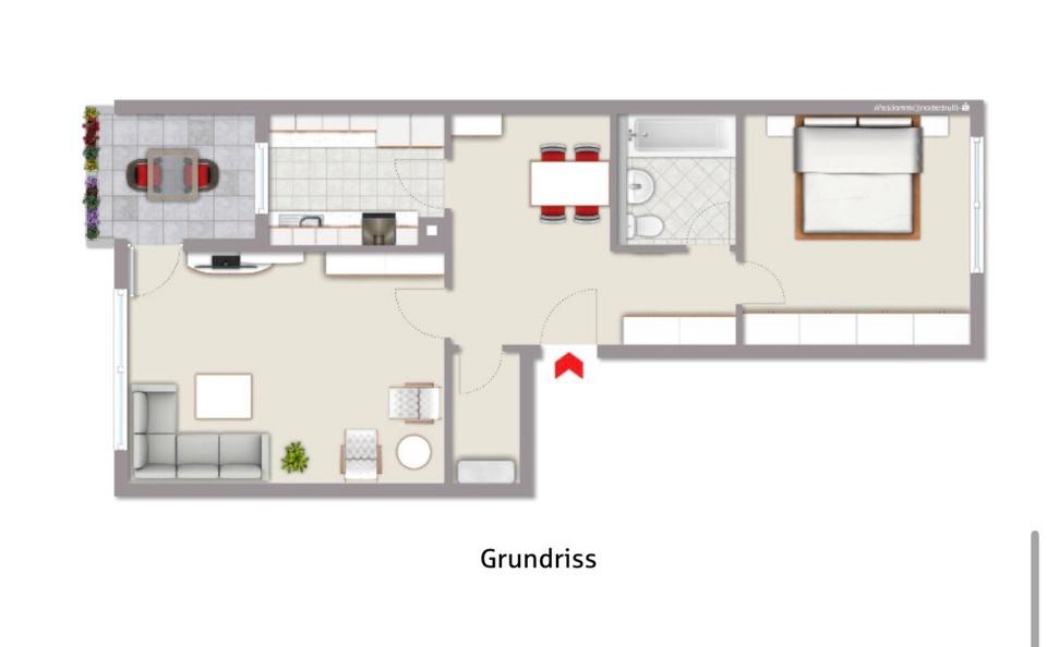 Etagenwohnung Villingen-Schwenningen Schwenningen - 2.5 Zimmer, 67 m&sup2;, 195.000&euro; | Angebot:26757852