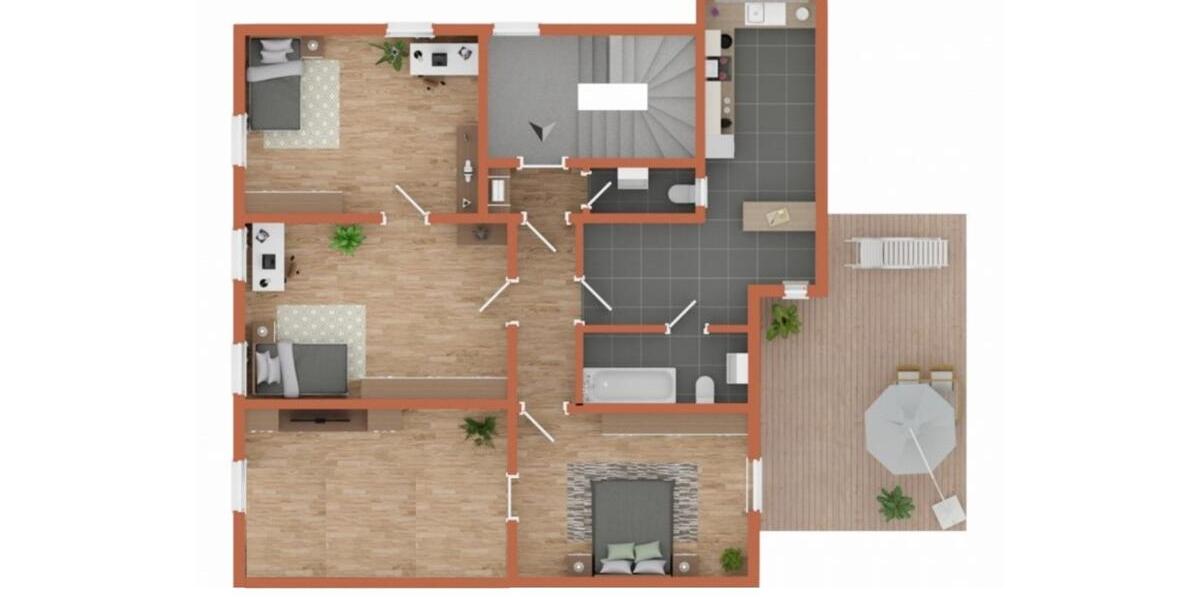 Etagenwohnung Tuttlingen - 4 Zimmer, 89 m&sup2;, 850&euro; | Angebot:25418881