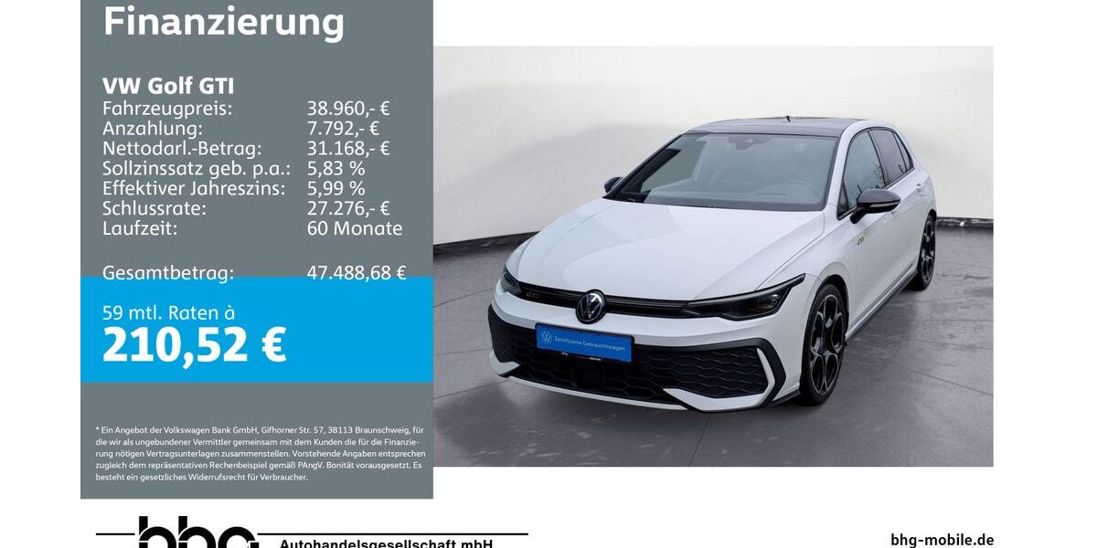 VW Golf 16.509 km 38.960 &euro; Rottweil 78628