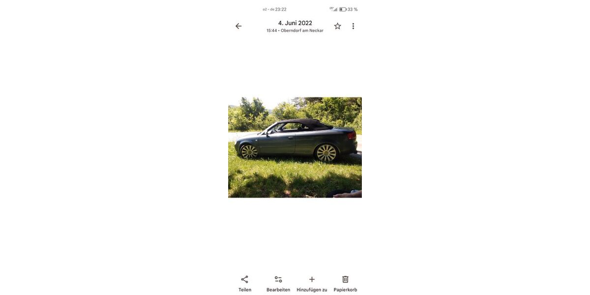 Audi Cabriolet 249.500 km 9.900 &euro; Oberndorf am Neckar 78727