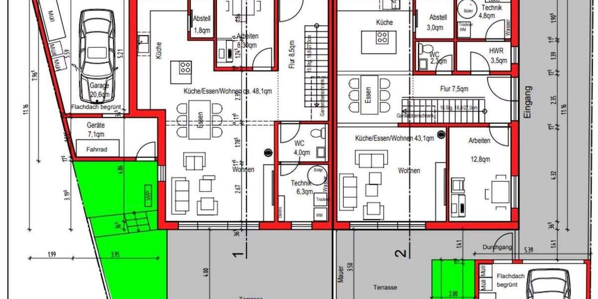 Doppelhaushälfte Fluorn-Winzeln Fluorn - 5 Zimmer, 155 m&sup2;, 510.000&euro; | Angebot:25883209